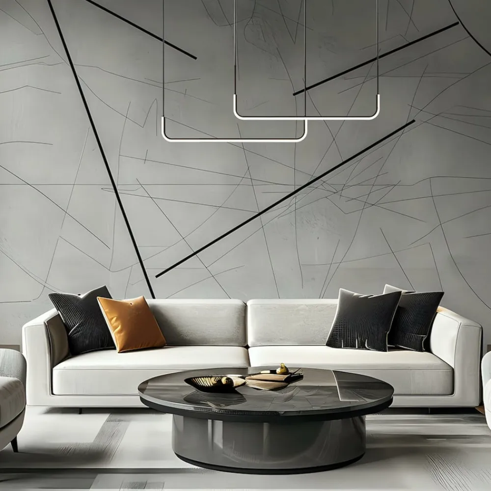 Milagro Lighting LED-hengelampe Horizon, metall, svart, 4.000 K Discount