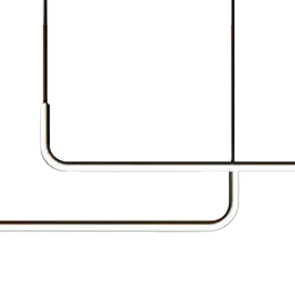 Milagro Lighting LED-hengelampe Horizon, metall, svart, 4.000 K Discount