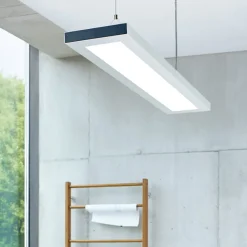 Waldmann LED-hengelampe Lavigo, DPP 16000/840/D hvit| Butikkbelysning