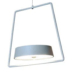 Deko-Light LED-hengelampe Miram med batteri, dimbar, grønn New