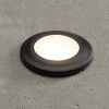 Fumagalli LED-innfellingslampe Aldo rund svart/klar 3 000 K Online