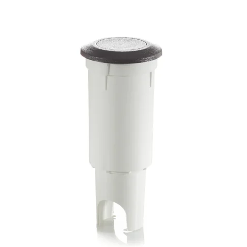 Fumagalli LED-innfellingslampe Aldo rund svart/klar 3 000 K Online