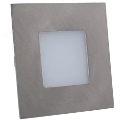 Heitronic LED-innfellingslampe for innfelte bokser, sølv| Downlights