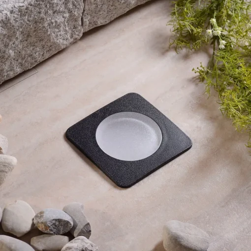 Fumagalli LED-innfellingslampe gulv Ceci 120-SQ svart CCT| Nedfelt Utebelysning|Utespotter