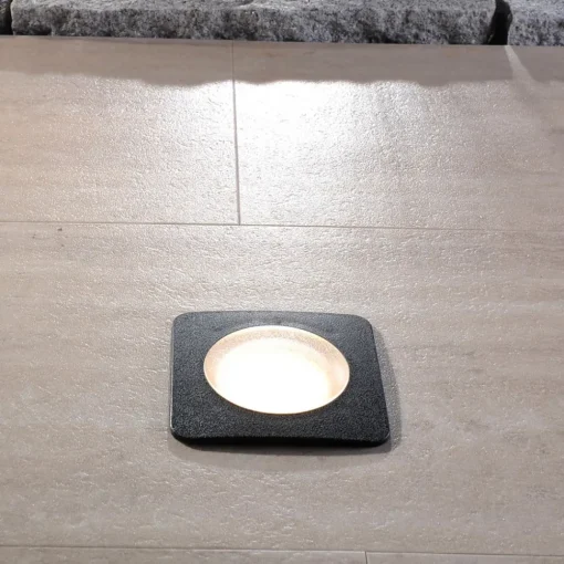 Fumagalli LED-innfellingslampe gulv Ceci 120-SQ svart CCT| Nedfelt Utebelysning|Utespotter