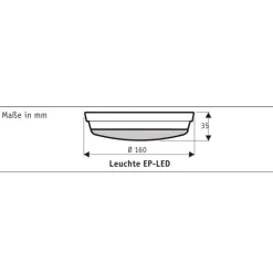 CasaFan LED-lampe for Eco Plano II, bronse New
