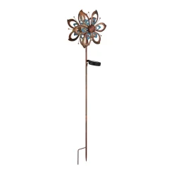 Globo LED-lampe med jordspyd 36571, blomst, vindklokke, metall Best