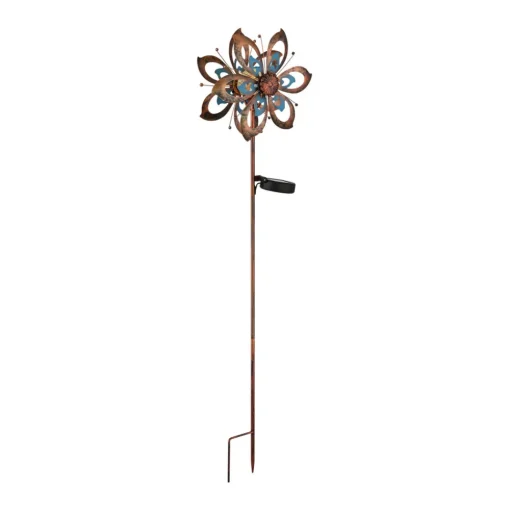 Globo LED-lampe med jordspyd 36571, blomst, vindklokke, metall Best