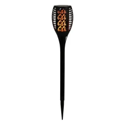 Globo LED-lampe med jordspyd 33077 Lommelykt, svart, plast New