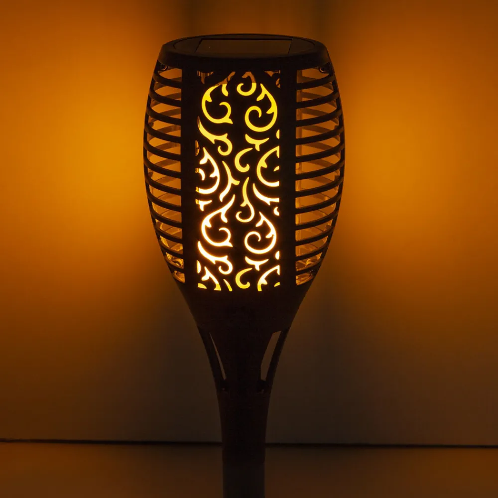 Globo LED-lampe med jordspyd 33077 Lommelykt, svart, plast New