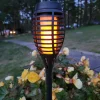 Näve LED-lampe med jordspyd FANILO, svart, 45 cm, sett med 5 stk. IP44 Outlet