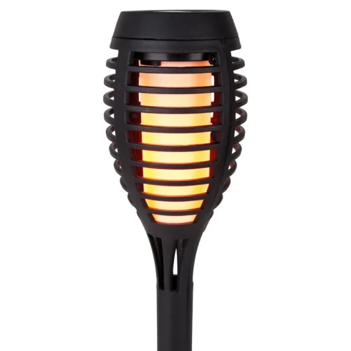 Näve LED-lampe med jordspyd FANILO, svart, 45 cm, sett med 5 stk. IP44 Outlet