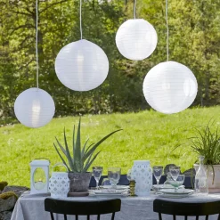 STAR TRADING LED-lykt Flame Lantern, hvit, høyde 23 cm Outlet