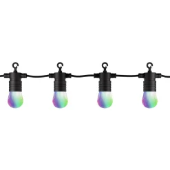 tint LED-lyskjede Stella, 12 lys, CCT, RGB| Dekorasjonsbelysning