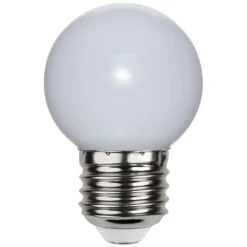 STAR TRADING LED-lyslenke E27 G45 for lyslenker, hvit 6 500 K Hot