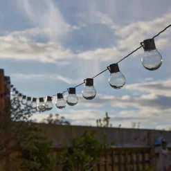 SMART GARDEN LED-lyslenke GloBulb, 40-flammende, IP44| Dekorasjonsbelysning|Terrassebelysning