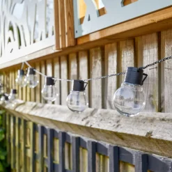 SMART GARDEN LED-lyslenke GloBulb, 40-flammende, IP44| Dekorasjonsbelysning|Terrassebelysning