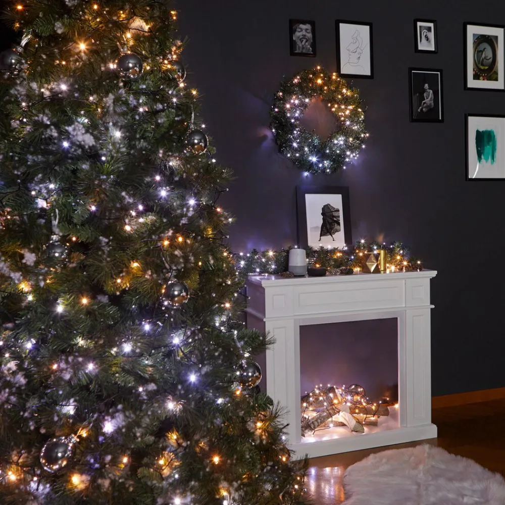 twinkly LED-lyslenker CCT, 250-fl. 20 m svart New