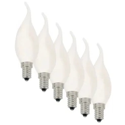 Näve LED-mignon E14 4W 450lm varmhvit 6-er Best