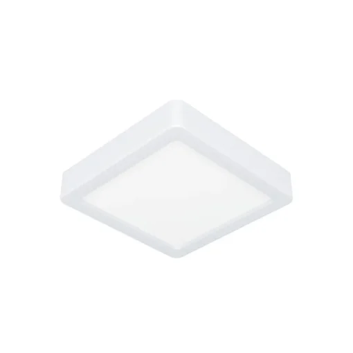 EGLO LED-panel for utenpåliggende montering Fueva 5 IP20 830 hvit 16x16 cm Best