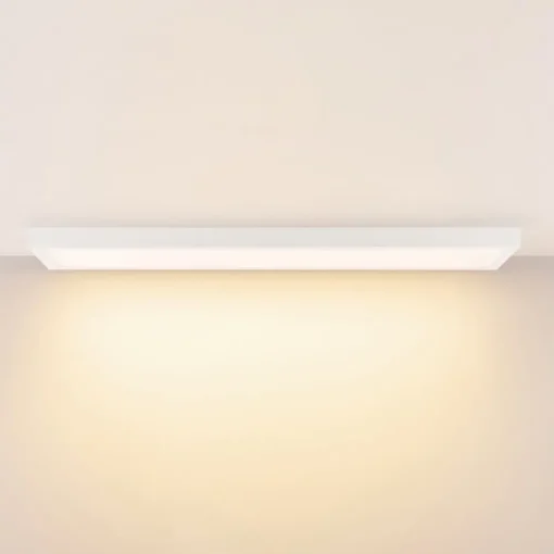 Deko-Light LED-panel PRO OFFICE SANO, 123 x 33 cm, dimbar, hvit metall CCT| Butikkbelysning|Kontorbelysning