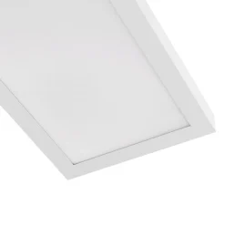 Deko-Light LED-panel PRO OFFICE SANO, 123 x 33 cm, dimbar, hvit metall CCT| Butikkbelysning|Kontorbelysning