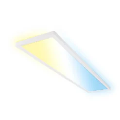 Briloner LED-panel Tava CCT, hvit, 98 x 20 cm, bakgrunnsbelysning, plast Best