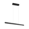 Trio Lighting LED-pendellampe Helios, svart, høydejusterbar, dimbar CCT| Pendellamper