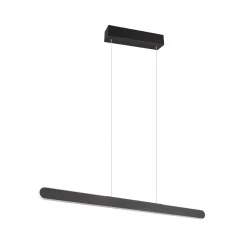 Trio Lighting LED-pendellampe Helios, svart, høydejusterbar, dimbar CCT| Pendellamper