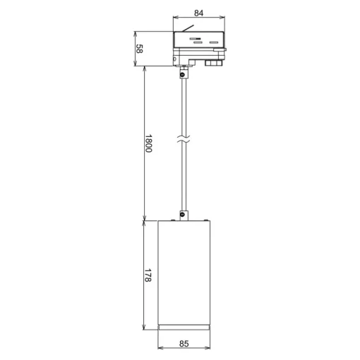Deko-Light LED-pendellampe Lucea 3-krets 20W hvit Online