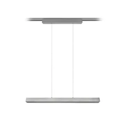 Trio Lighting LED-pendellampe Paros DUOline, bjelke, nikkel Hot