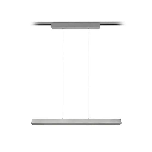 Trio Lighting LED-pendellampe Paros DUOline, bjelke, nikkel Hot