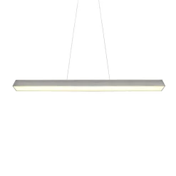 Trio Lighting LED-pendellampe Paros DUOline, bjelke, nikkel Hot