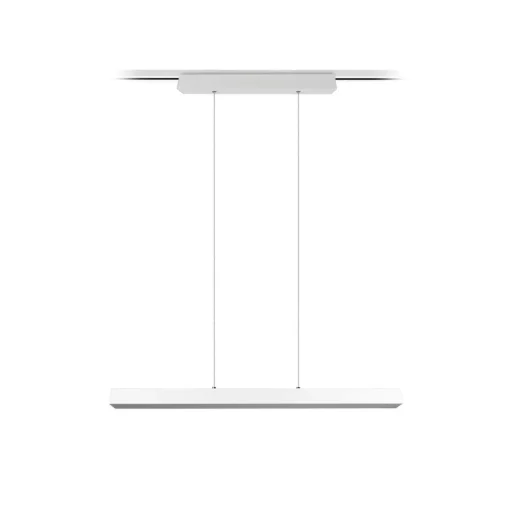 Trio Lighting LED-pendellampe Paros DUOline, bjelke, matt hvit Online