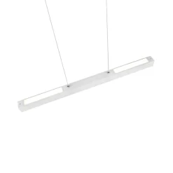 Trio Lighting LED-pendellampe Paros DUOline, bjelke, matt hvit Online