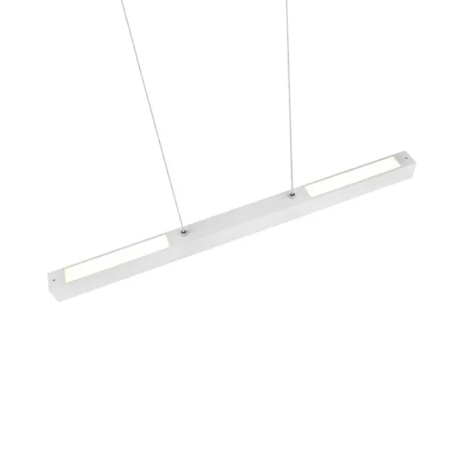 Trio Lighting LED-pendellampe Paros DUOline, bjelke, matt hvit Online