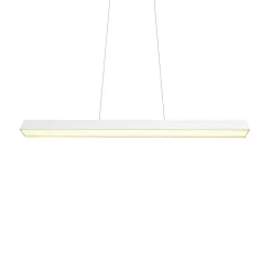 Trio Lighting LED-pendellampe Paros DUOline, bjelke, matt hvit Online