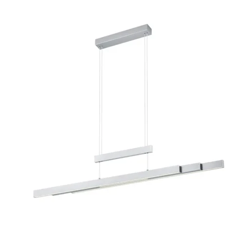 Trio Lighting LED-pendellampe Trajan, 2.700-5.000K, matt nikkel| Led-Innendørs|Pendellamper