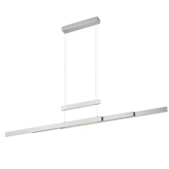 Trio Lighting LED-pendellampe Trajan, 2.700-5.000K, matt nikkel| Led-Innendørs|Pendellamper