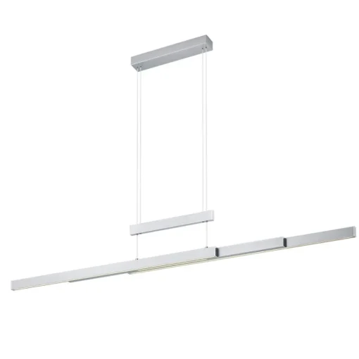 Trio Lighting LED-pendellampe Trajan, 2.700-5.000K, matt nikkel| Led-Innendørs|Pendellamper