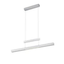 Trio Lighting LED-pendellampe Trajan, 2.700-5.000K, matt nikkel| Led-Innendørs|Pendellamper