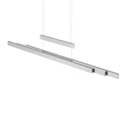 Trio Lighting LED-pendellampe Trajan, 2.700-5.000K, matt nikkel| Led-Innendørs|Pendellamper