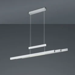 Trio Lighting LED-pendellampe Trajan, 2.700-5.000K, matt nikkel| Led-Innendørs|Pendellamper
