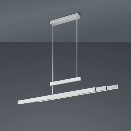 Trio Lighting LED-pendellampe Trajan, 2.700-5.000K, matt nikkel| Led-Innendørs|Pendellamper