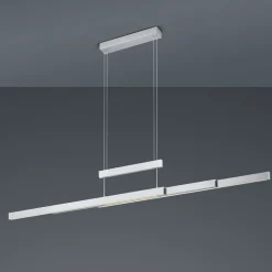 Trio Lighting LED-pendellampe Trajan, 2.700-5.000K, matt nikkel| Led-Innendørs|Pendellamper