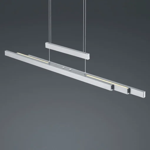 Trio Lighting LED-pendellampe Trajan, 2.700-5.000K, matt nikkel| Led-Innendørs|Pendellamper