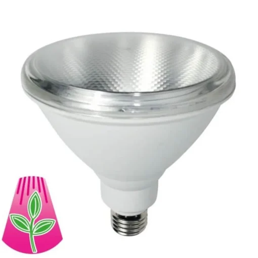 Bioledex LED-plantepære E27, PAR38, 10W, fullspektret