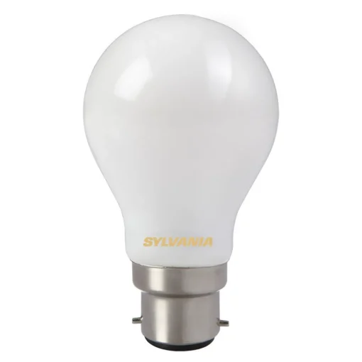 Sylvania LED-pære, B22, 7 W, 827, frostet, ikke dimbar| B22 Pærer
