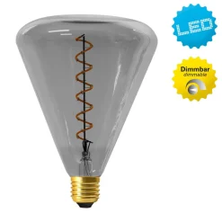 Näve LED-pære Dilly E27 4 W 2 200 K, dimbar, grå| Dimbar Led-Pære|Dimbar Led-Pære
