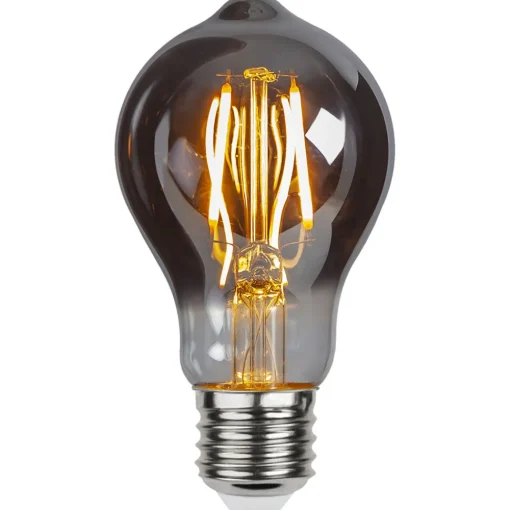STAR TRADING LED-pære E27 A60 Edison 2W Plain Smoke 2 100 K